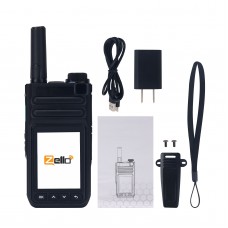 ZELLO 3288T POC Walkie Talkie Bluetooth WiFi 4G LTE GPS/Beidou Positioning with 2.4-inch HD Touch Screen for Android