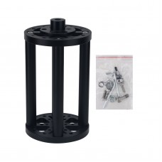 Black MT-200 195mm Equatorial Mount Extension Support Height Increasing Joint for SkyWatcher EQ6 Tripod