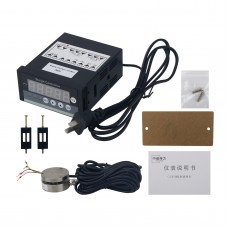 0-10KG Waterproof Weight Pressure Sensor Stainless Steel Gravity Pressure Force Sensor + ZN5H Display