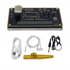 Portable 24-Bit 48kHz Stereo Kazoo Effector Comprehensive Digital Modeling Synthesizer Built-in 60+ Patches
