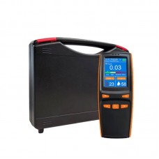 DM509-O3 3-in-1 Ozone Detector 0-50PPM Air Quality Monitor + Carry Case for O3 Temperature Humidity