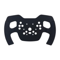 SIMPUSH 28cm/11" Carbon Fiber Formula Wheel Steering Wheel Mod Compatible with PXN V10 Racing Wheel