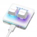 O2L (White) ZX (OSU) 2-Key Mini Keyboard Small Keyboard Custom Mini Keypad for Music and Games