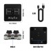 O2L (Black) ZX (OSU) 2-Key Mini Keyboard Small Keyboard Custom Mini Keypad for Music and Games