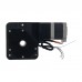 Mini R-Axis Electric Rotary Table CNC Electric Indexing Table with 360° Rotation and Worm Gear Drive