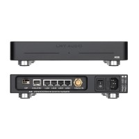 LHY AUDIO AS6 1000Mbps 6-Port Hifi Switch LPS & OCXO Ethernet Switch (Black 230V) for Audiophile