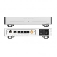 LHY AUDIO AS6 1000Mbps 6-Port Hifi Switch LPS & OCXO Ethernet Switch (Silver 230V) for Audiophile