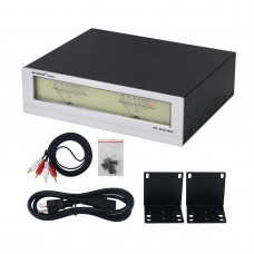 Silvery Panel MC-2100 MKII HiFi Power Amplifier VU Meter High End Music Display Audio Amplifier Support Cabinet Mount