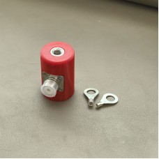 Red MA-05 3D-Printed ABS Shell Antenna Base M10x1.5 for HAM SPACE 5.6-Meter Shortwave Telescopic Antenna