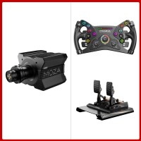 MOZA RACING R12 V2 12Nm Direct Drive Wheel Base + 300mm/11.8" KS Steering Wheel + CRP2 2-Pedal Set