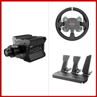 MOZA RACING R12 V2 12Nm Direct Drive Wheel Base + 13" CS V2P Steering Wheel + SR-P 3-Pedal Set