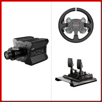 MOZA RACING R12 V2 12Nm Direct Drive Wheel Base + 13" CS V2P Steering Wheel + CRP2 2-Pedal Set