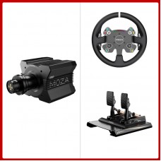 MOZA RACING R12 V2 12Nm Direct Drive Wheel Base + 13" CS V2P Steering Wheel + CRP2 2-Pedal Set