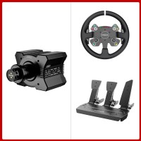 MOZA RACING R9 V3 9Nm Direct Drive Wheel Base + 13" CS V2P Steering Wheel + SR-P 3-Pedal Set