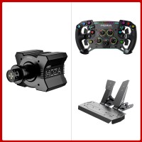 MOZA RACING R9 V3 9Nm Direct Drive Wheel Base + 300mm/11.8" GS V2P GT Wheel + SR-P 2-Pedal Set