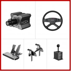 MOZA R9 V3 9Nm Wheel Base + 15.8" TSW Truck Wheel + Table Clamp + SR-P 2-Pedal Set + HGP Sim Shifter