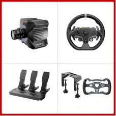 MOZA R3 3.9Nm Wheel Base + 11" ESX Racing Wheel for XBOX/PC + 3-Pedal SRP Lite + Table Clamp + Formula Wheel Mod