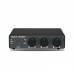3002P Power Amplifier TPA3255 300W+300W High Power MM Vinyl Mic Amplifier RCA/Phono Dual Input Modes with 48V Power Adapter