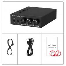 Q2 PRO Lossless HiFi ES9039 Audio Decoder PC Games Expansion Headphone Amplifier with 3 USB Expansion Dock