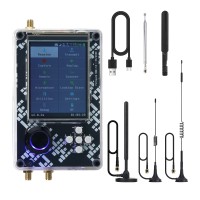 HamGeek R10C + H2M HackRF One R10C V2.0.x SDR Radio MAX2837 and H2M Portapack (with 5 Antennas)