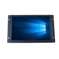 10.1" 1280×800 Embedded Industrial Monitor Industrial Display Panel w/ VGA + HDMI-Compatible Input