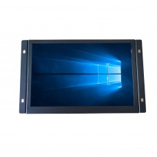 10.1" 1280×800 Embedded Industrial Monitor Industrial Display Panel w/ VGA + HDMI-Compatible Input