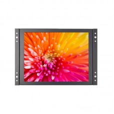 8" 1024×768 Industrial Monitor GC08-R Resistive Touch Screen w/ BNC VGA HDMI-Compatible AV USB Ports
