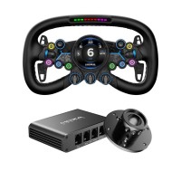 MOZA RACING 12.2" Vision GS Steering Wheel VGS + Adapter Box + Third-Party Wheel Base Hub Adapter