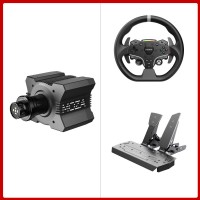 MOZA RACING R9 V3 9Nm Direct Drive Wheel Base + 11" ESX Racing Wheel for Xbox & PC + 2-Pedal SR-P