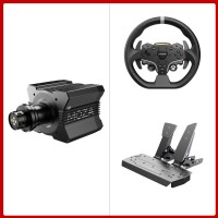 MOZA RACING R12 V2 12Nm Direct Drive Wheel Base + 11" ESX Racing Wheel for XBOX & PC + 2-Pedal SR-P