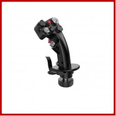 MOZA MH16 Flight Stick Flight Sim Joystick with Aluminum Alloy Body and 8-Way Switches for ALPS