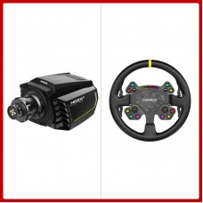 MOZA R21 V1 21Nm Direct Drive Wheel Base DD Wheel Base + 13" RS V2 Steering Wheel for Sim Racing