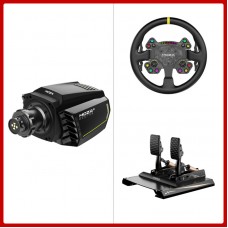 MOZA R21 V1 21Nm Direct Drive Wheel Base DD Wheel Base + 13" RS V2 Steering Wheel + CRP2 2-Pedal Set