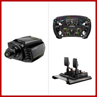 MOZA R21 V1 21Nm Direct Drive Wheel Base DD Wheel Base + 11" FSR2 Steering Wheel + CRP2 2-Pedal Set