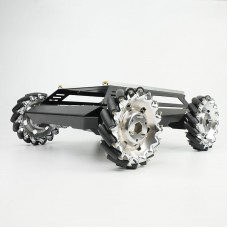 V5Max Smart Car Chassis High-End Version w/ 152mm Mecanum Wheels Non-Encoder Motor (112RPM) for 85KG