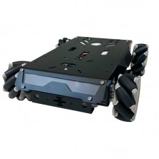 Upgraded V3 Smart Car Chassis Kit Mecanum Wheel Chassis w/ Suspension Arms + Encoder Motors (1:30)