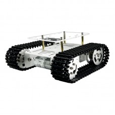 MINI T10 UNO R3 Electronic Control Development Kit Tracked Mobile Tank Chassis Opensource DIY Robotic Tank with 3KG Load Capacity