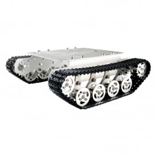 TS100 UNO R3 Electronic Control Development Kit Tracked Mobile Tank Chassis Opensource DIY Robotic Tank with 8KG Load Capacity