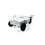 M500 Rubber Wheel Version 15KG Large Load Capacity Robotic Car Chassis Pendulum Suspension System