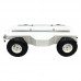 WR200X Linear Control Differential Steering Robotic Chassis 50KG Load Capacity for ROS Robot Opensource Development