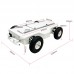 WR200X Linear Control Differential Steering Robotic Chassis 50KG Load Capacity for ROS Robot Opensource Development