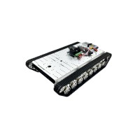 T800S Pro Single Layer Robotic Tank Chassis Plastic Track 15KG Load Capacity with Opensource Electronic Control Development Kit