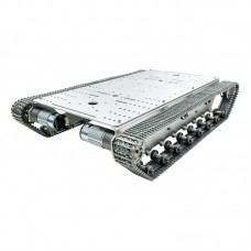 T800S Pro Single Layer Robotic Tank Chassis Metal Track 15KG Load Capacity for Opensource Development ROS Robot
