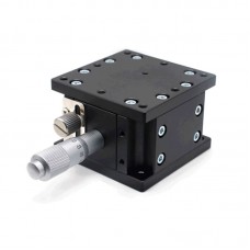 LZ60-2 Aluminum Alloy Z-Axis Double-rail Trimming Platform 58.8N Load High Precision Sliding Table