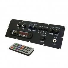 2399 Karaoke Delay Reverb Preamplifier Board Microphone Preamp Tuning Motherboard with Panel Support for MP3 Bluetooth Function