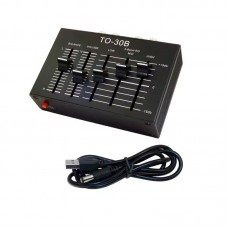 TO-30B Stereo Audio Tone Treble/Mid/Bass Equalizer NE5532 HiFi Op Amp Built-in Isolated Boost Power Supply