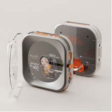 Syitren Silvery Kit Version R400 Retro CD Player Bluetooth5.3 Audio Player Support CD/CD-R/CD-RW with Protective Case
