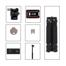 TH10 Lightweight Fluid Tripod Head + TC20 Carbon Fiber Tripod Set for SeeStar Series Smart Astronomical Telescope