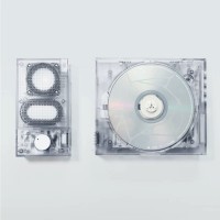 Transparent TINYL SPLIT 3-IN-1 HiFi Magnetic Retro Split CD Player 5W Bluetooth Speaker Type-C Charging