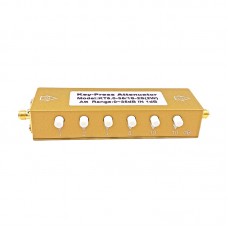 KT5.0-35/1S-2S(2W) RF Step Attenuator 0-35dB 0-5G SMA-KK Key-Press Attenuator Variable RF Attenuator